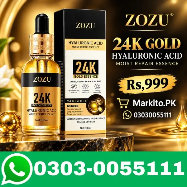 ZOZU 24k Gold Hyaluronic Acid Moist Repair Essence